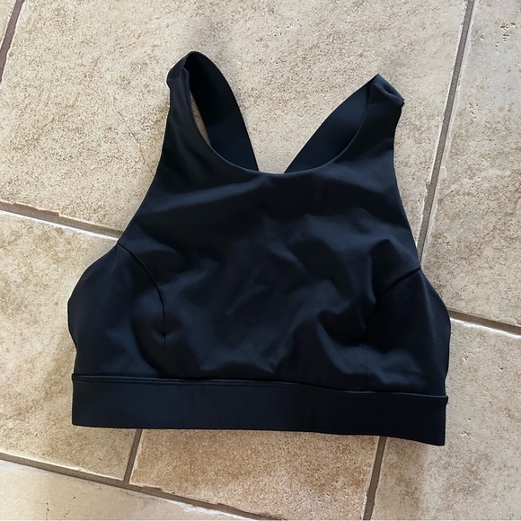 lululemon athletica Other - Lululemon Fast & Free Sports Bra, size 8, black, excellent condition. Nulux